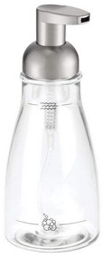 Δοχείο Κρεμοσάπουνου Forbu 50100EU 414ml Silver-Clear Interdesign Συνθετικό Υλικό