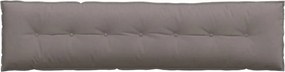 vidaXL Μαξιλάρι Πλάτης Taupe 200 x 19 x 50 εκ ύφασμα