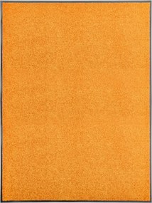 vidaXL Πατάκι Εισόδου Πλενόμενο Πορτοκαλί 90 x 120 εκ.