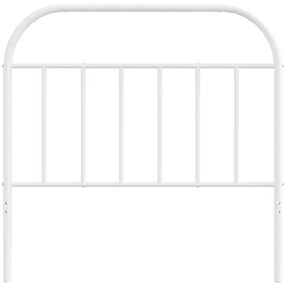 vidaXL Κεφαλάρι Λευκό 100 εκ. Μεταλλικό