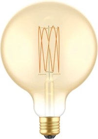 LED Λαμπτήρας C56 Γλόμπος G125 Μελί Νήμα Cage 7W E27 Dimmable 2700K