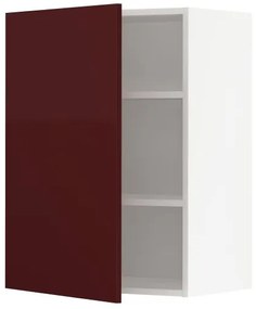 METOD ντουλάπι τοίχου με ράφια, 60x80 cm 294.541.56