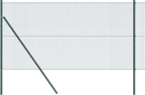 vidaXL Στύλος Περιφράξεων Πράσινο 10 x 1,4 μ (16 x 16 mm δικτύωμα)