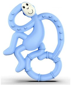 Μασητικό Οδοντοφυΐας Mini Monkey Teether 10cm Light Blue Matchstick Monkey Σιλικόνη