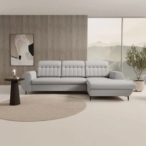 Γωνιακός καναπές Blanc-Gkri-Δεξιά