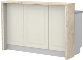 Πάγκος νησίδας Toscana-Μήκος: 150 εκ.-Latino marble