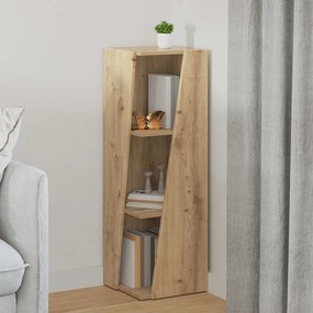 vidaXL Πλευρικό Ράφι 33 x 32 x 100,5 εκ. Επεξεργασμένο ξύλο