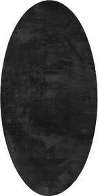 VidaXL Χαλί HUARTE Μαύρο 100 x 200 cm 100% Πολυεστέρας