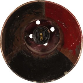 vidaXL Φωτιστικό Τοίχου Industrial Πολύχρωμο Στρογγυλό E27