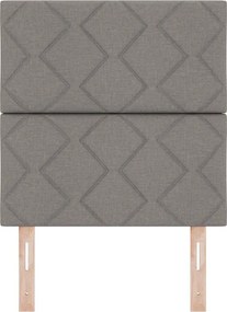 vidaXL Κεφαλάρι Taupe ύφασμα