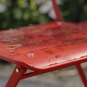 SUNDSÖ τραπέζι και 2 πτυσσόμενες καρέκλες/εξωτερικού χώρου, 65x65 cm 395.732.53