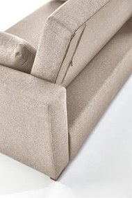 PAULINIO folding sofa color: beige