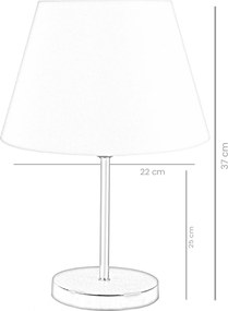 Table Lamp AYD - 1977 Cream