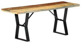 vidaXL Πάγκος 110 εκ. από Μασίφ Ανακυκλωμένο Ξύλο