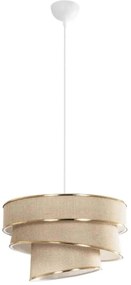 Φωτιστικό Οροφής Siera 203-0168 38x38x95cm 1xE27 Beige GloboStar