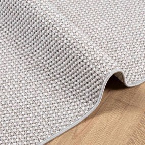 vidaXL Χαλιά χώρου LUGO Κρεμ και Γκρι 200 x 200 cm Πολυεστέρας