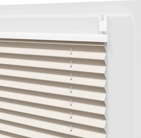 vidaXL Πλισέ ρόλερ σκίασης 110x100cm Κρεμ