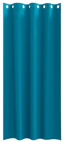 vidaXL Κουρτίνες με κουρτίνες 2 pcs Τιρκουάζ 245x140εκ. Πολυεστέρας