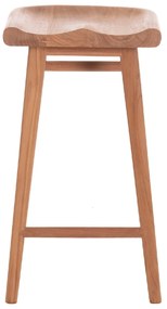 ΣΚΑΜΠΟ ΜΠΑΡ BOLMAR HM18108 ΞΥΛΟ ΤΕΑΚ ΣΕ ΦΥΣΙΚΟ 40.5x44x74Υεκ.