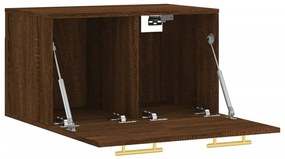 vidaXL Ντουλάπι Τοίχου Καφέ Δρυς 60x36,5x35 εκ. Επεξεργασμένο Ξύλο