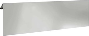 vidaXL Φράκτης σαλιγκαριών 16 τμχ. 100 x 3,5 x 25 εκ Ασημί