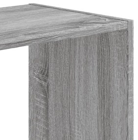 Βιβλιοθήκη Γκρι Sonoma 68,5x32x68,5 εκ. από Επεξεργ. Ξύλο - Γκρι