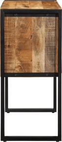 vidaXL Ντουλάπι κονσόλας 90x35x75 cm Μασίφ ακατέργαστο ξύλο Μάνγκο