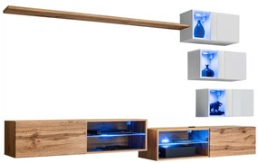 Swap XXIV Σύνθεση Καφέ δρυς 260x170x40