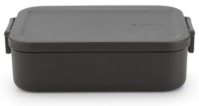 Brabantia 1006281 Δοχείο Φαγητού Πλαστικό Make&amp;Take 1.1L, Dark Grey