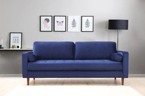 3-Seat Sofa Rome - Navy Blue Navy Blue