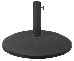 Cement black umbrella base 50kg D58cm 58x58x43 εκ.