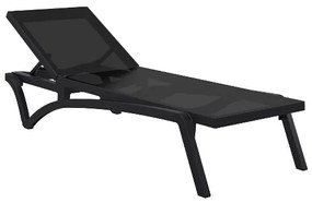 Siesta Pacific/S* Sun-Lounger Black metax-01-00-0845 διάστ.193.0000 x 68.0000 x 35.0000