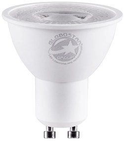 GloboStar® 60119 Σποτ LED GU10 MR16 7W 700lm 38° AC 220-240V IP20 Φ5 x Υ5.2cm Θερμό Λευκό 2700K - 3 Years Warranty