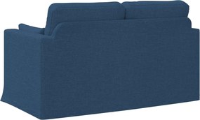 vidaXL Καναπές Μπλε 139 x 78 x 80 εκ ύφασμα
