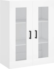 vidaXL Ντουλάπι Λευκό 69,5x34x180 εκ. από Επεξεργασμένο Ξύλο