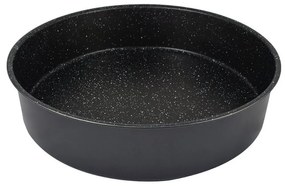Ταψί Στρογγυλό Αντικολλητικό Magma 01-8482 Φ28cm Black Estia Aluminium