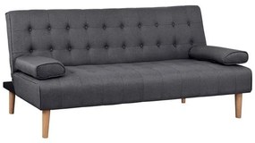 Καναπές Κρεβάτι Wanda HM3149.01 Grey 190X84X83Y εκ. Ύφασμα