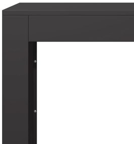 vidaXL Ράφι Καυσόξυλων Μαύρο 100x40x60 εκ. Ατσάλινο