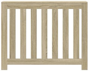 vidaXL Κάλυμμα Καλοριφέρ Sonoma Δρυς 104x20x82 εκ. Επεξεργασμένο Ξύλο