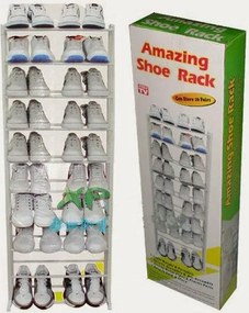Shoe Rack 15+ ζευγάρια παπουτσιών 130*50*16 cm