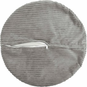 vidaXL Κάλυμμα Μαξιλαριού 2 pcs HEERLEN Ανοιχτό γκρι Ø 60 cm