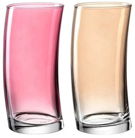 Ποτήρι Νερού Swing (Σετ 2Τμχ) 070703L 355ml Multi Leonardo Glass
