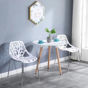 Καρέκλα Plexy-Leuko (6) τεμάχια