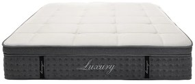 ΣΤΡΩΜΑ LUXURY PAKOWORLD POCKET SPRING+GEL MEMORY FOAM+LATEX 34-36CM 160X200ΕΚ