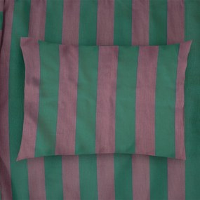 Μαξιλαροθήκη (50x70) Dimcol Stripes 156 Green/Antique