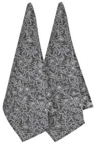 Πετσέτες Κουζίνας Wildflower Sage Eco (Σετ 2Τμχ) 33601 45x70cm Multi Ladelle Βαμβάκι