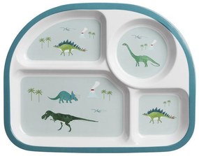 ΠΑΙΔΙΚΟ ΠΙΑΤΟ ΜΕΛΑΜΙΝΗΣ 4 ΘΕΣΕΩΝ 27x21cm SOPHIE ALLPORT - DINOSAURS MDP4527