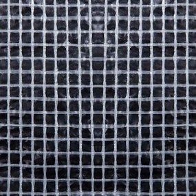 vidaXL Μουσαμάς με Ύφανση Leno Λευκός 6x8 μ. 140 γρ./μ²