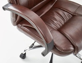 ΚΑΡΕΚΛΑ ΓΡΑΦΕΙΟΥ DANE ΜΑΥΡΗ 64x75x110-118cm