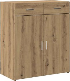 vidaXL Ντουλάπι αποθήκευσης Artisan Oak 80 x 42.5 x 93 εκ.